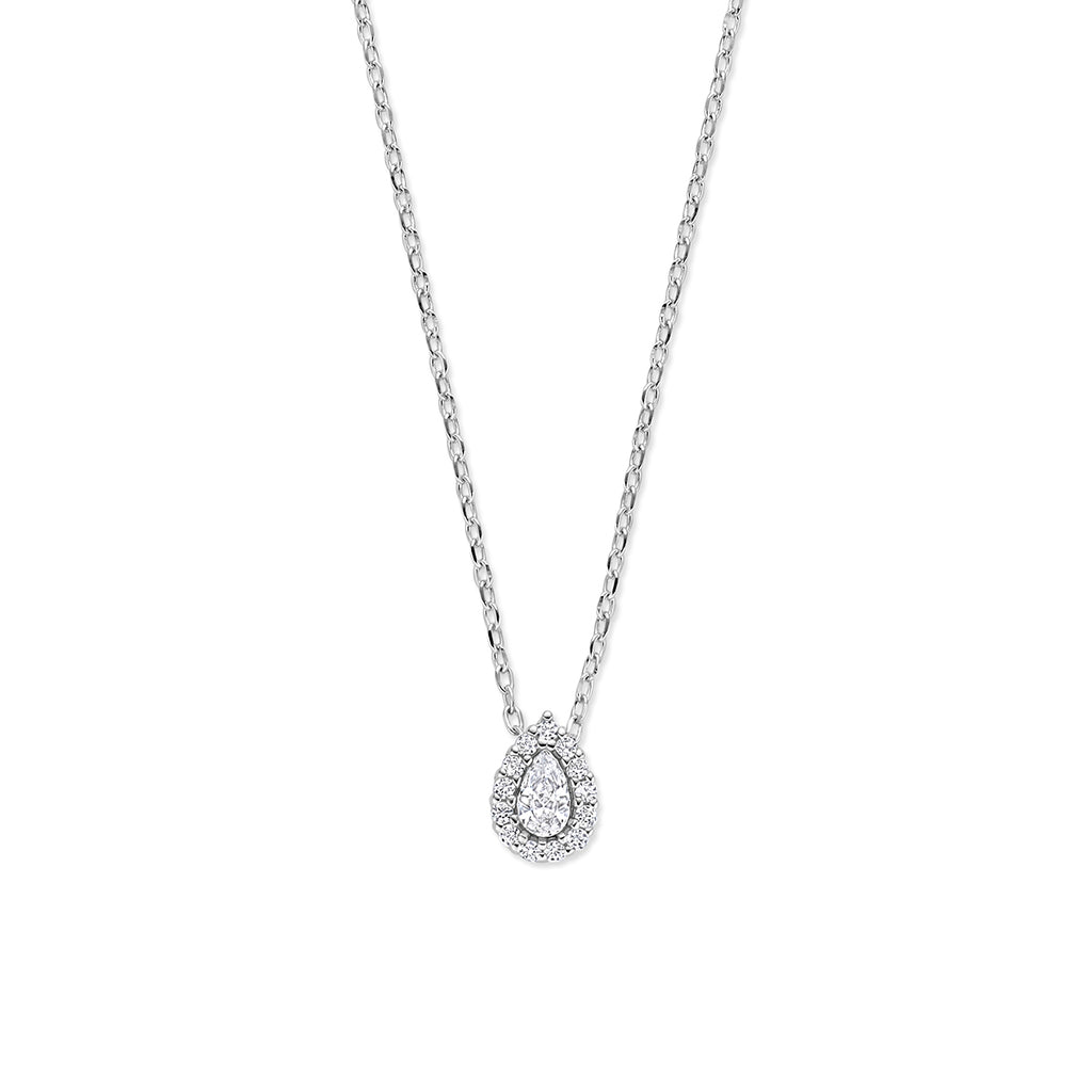 Collier zirkonia 41 - 43 - 45 cm