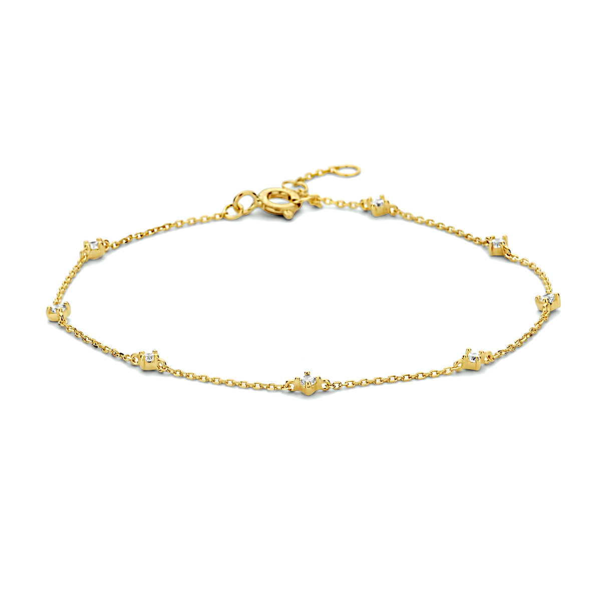 Armband zirkonia 16.5 - 17.5 - 18.5 cm