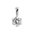 Zilver gerhodineerd bedels/schuifhangers