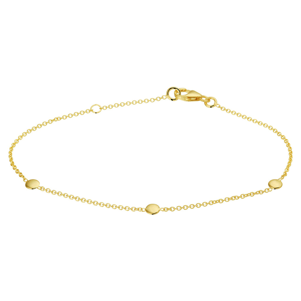 Armband rondjes 17 + 2 cm