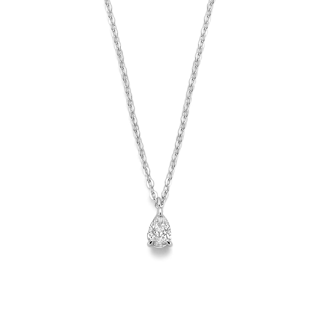 Collier zirkonia 42 + 3 cm