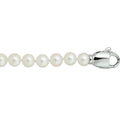 Armband - zilver parel