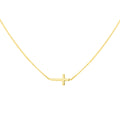 Collier kruis 40 + 5 cm 3 micron