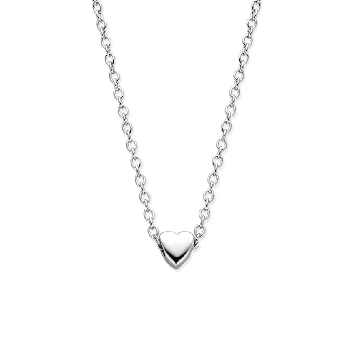 Collier hartje 41 + 4 cm