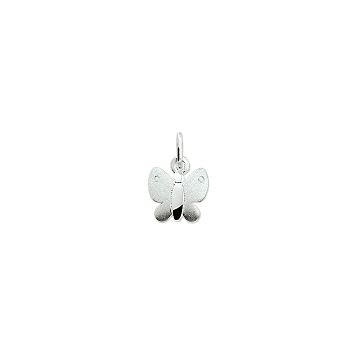 Zilver gerhodineerd bedels