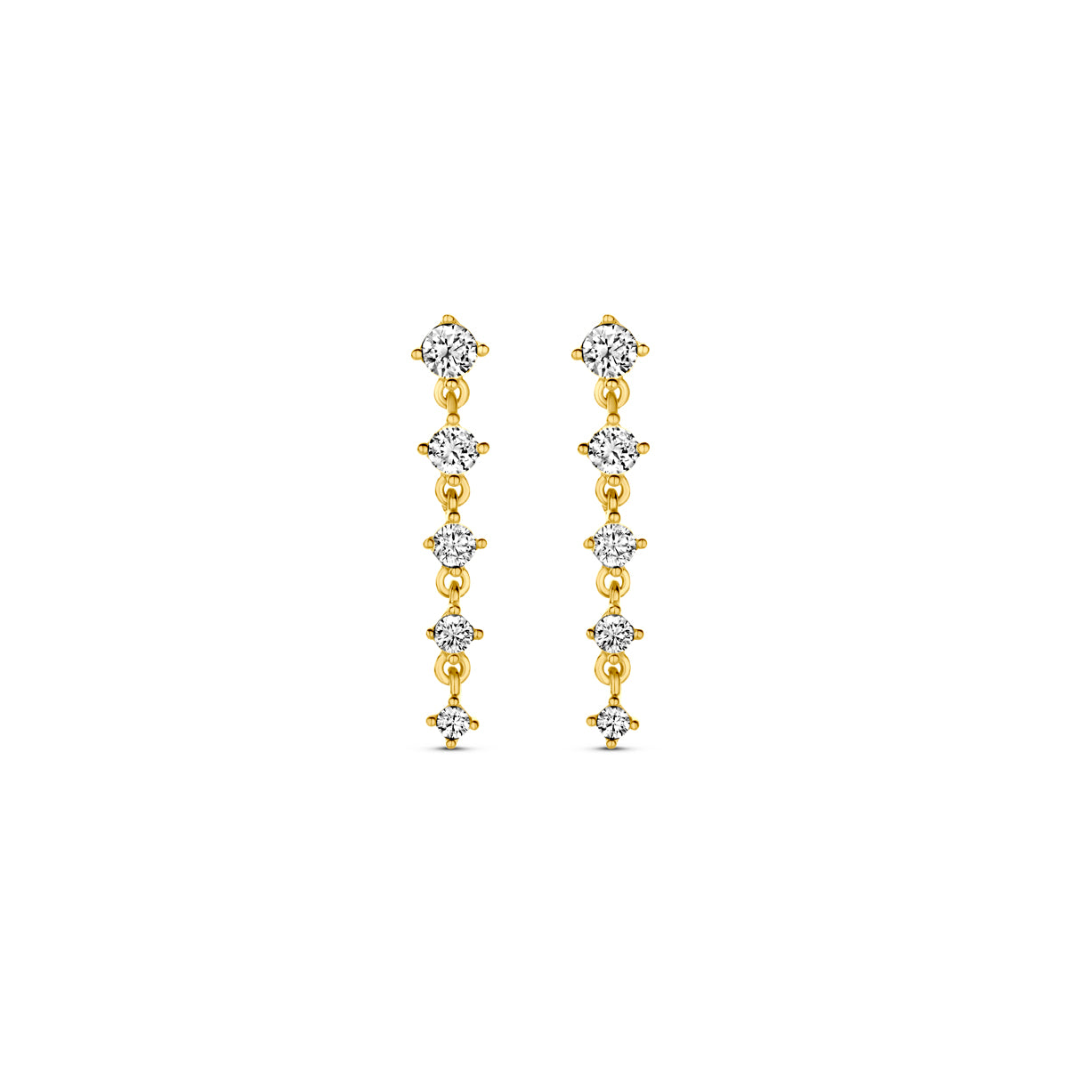 Oorhangers zirkonia 19 mm