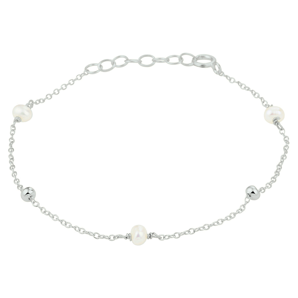 Armband parel 16.5 + 2 cm