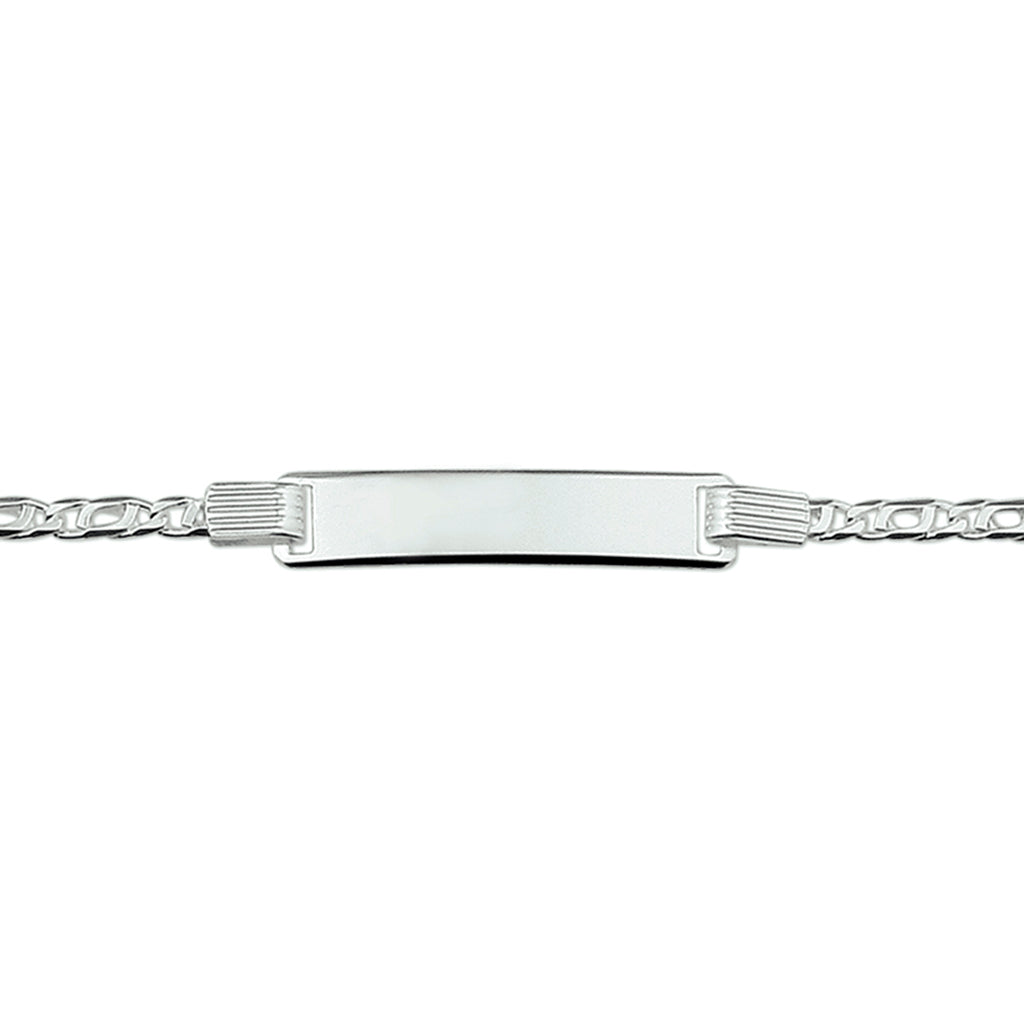 Graveerarmband valkenoog plaat 6.0 mm