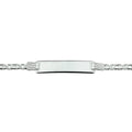 Graveerarmband valkenoog plaat 6.0 mm