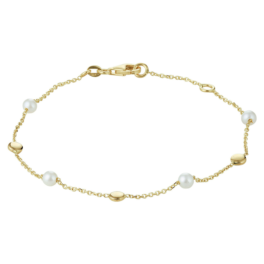 Armband parel 17 - 19 cm