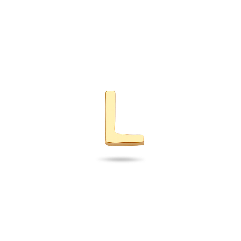 Oorknop letter