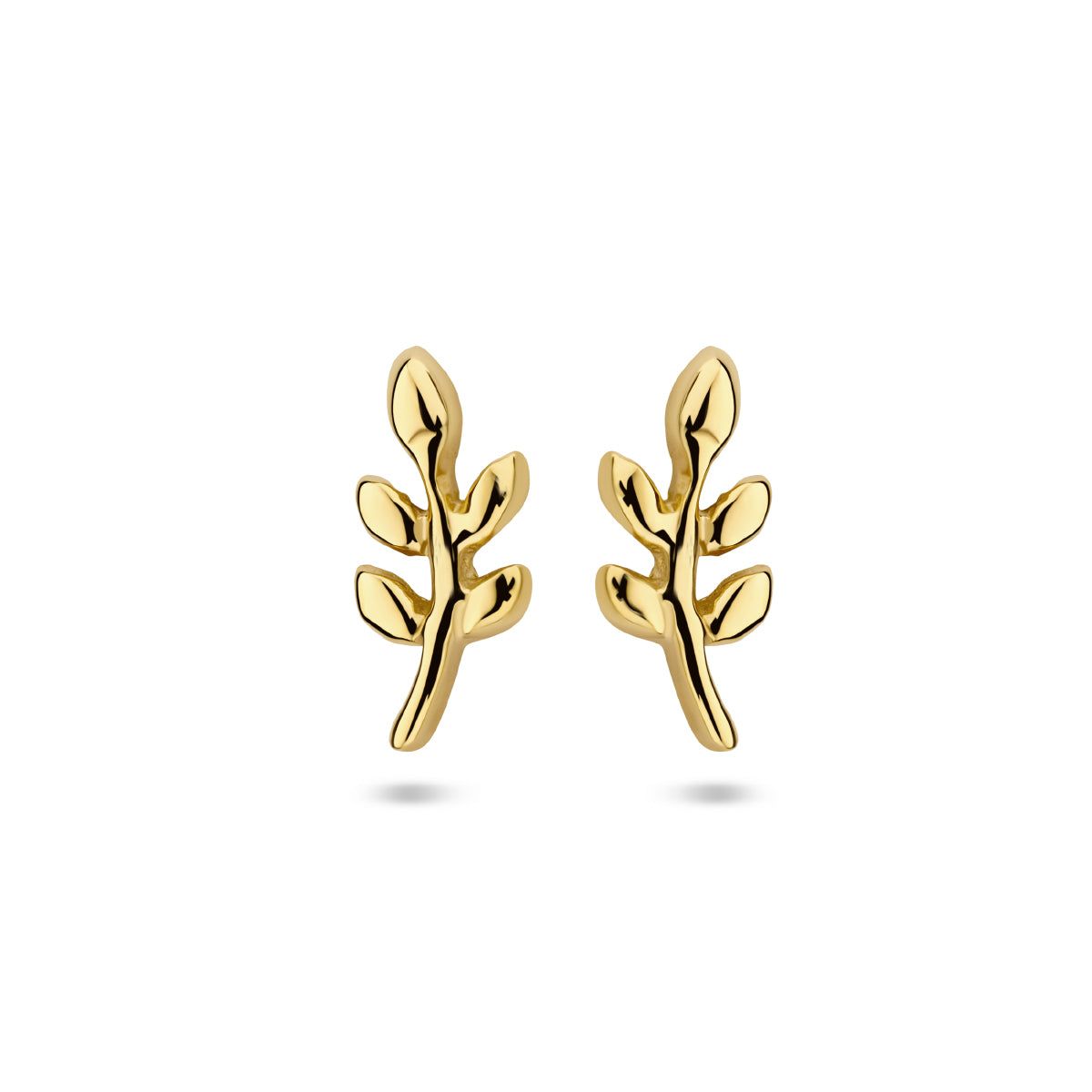 Oorstkers - verguld zilver