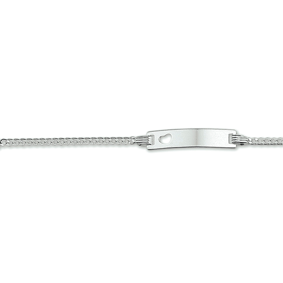 Graveerarmband gourmet plaat 4.2 mm 9 - 11 cm