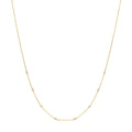 Collier anker zirkonia 40 - 42 - 44 cm