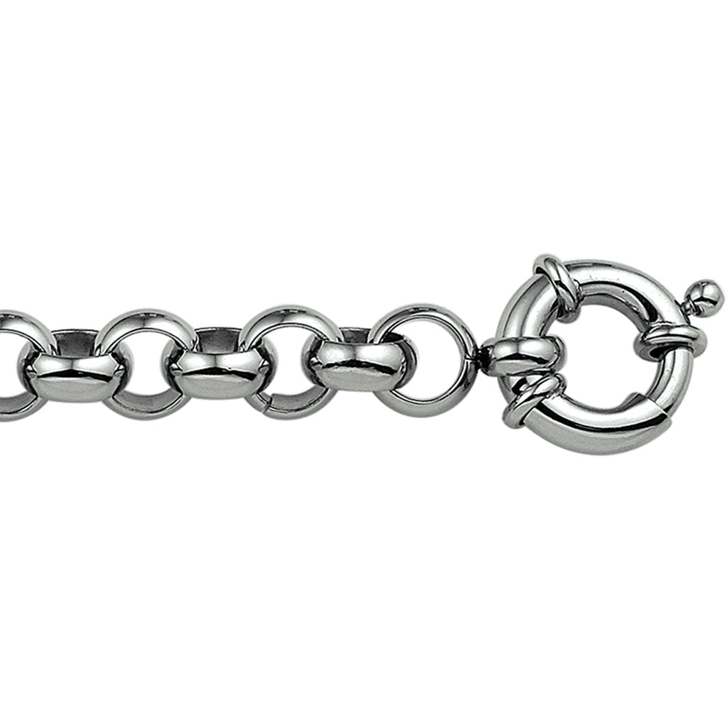 Armband jasseron 9 mm met groot springslot