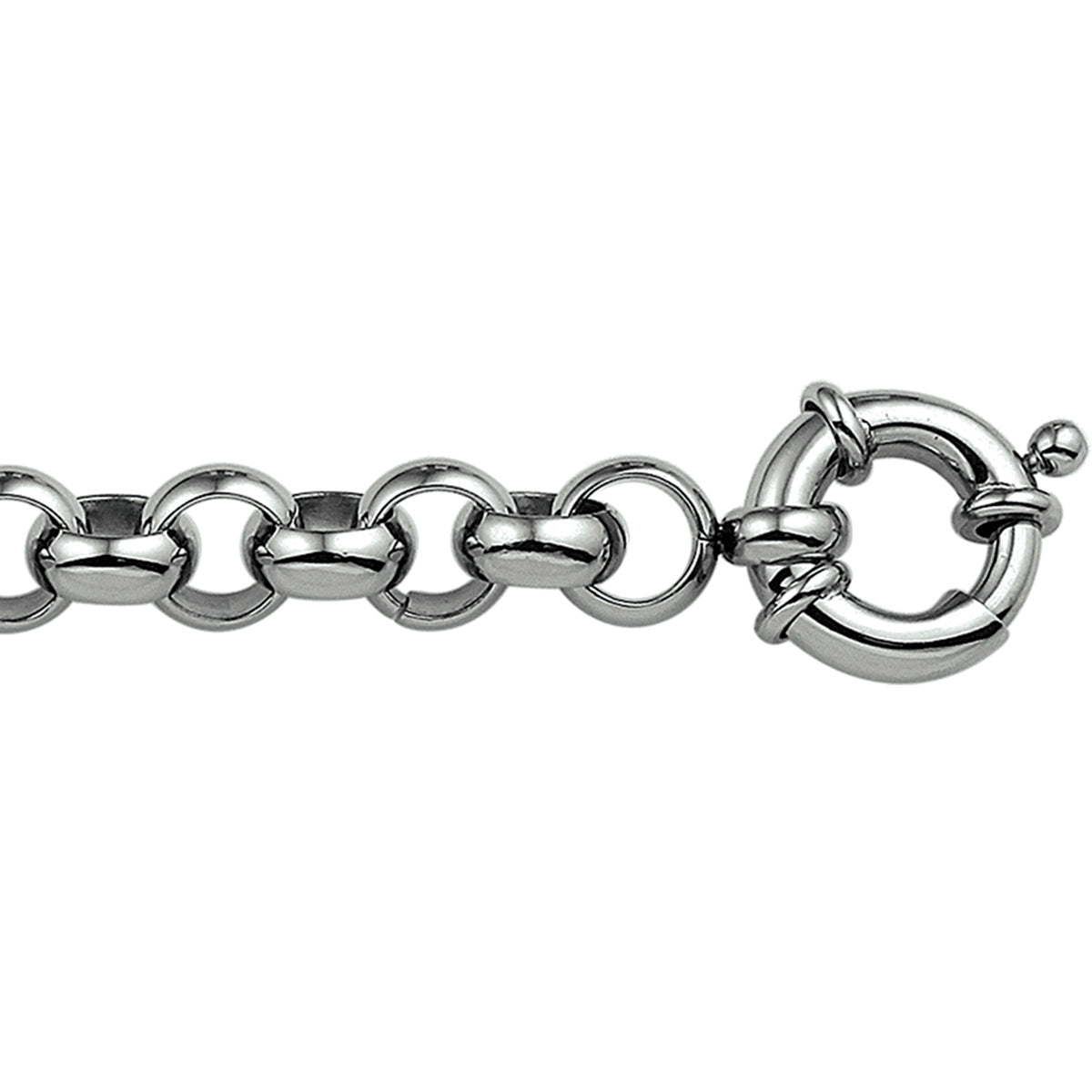 Armband jasseron 9 mm met groot springslot
