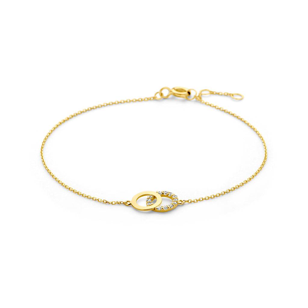 Armband zirkonia 16.5 - 17.5 - 18.5 cm