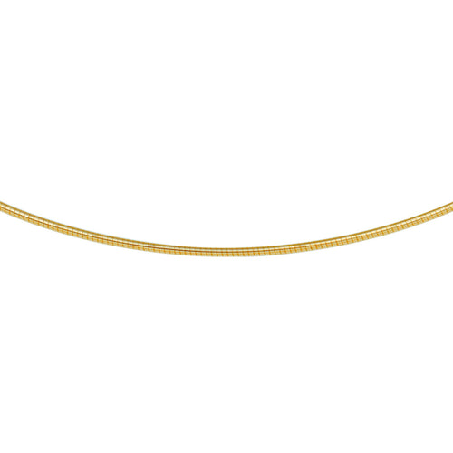 Collier omega rond 1.25 mm