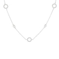 Collier zirkonia 41 + 4 cm