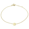Armband letter 16.5 - 17.5 - 18.5 cm