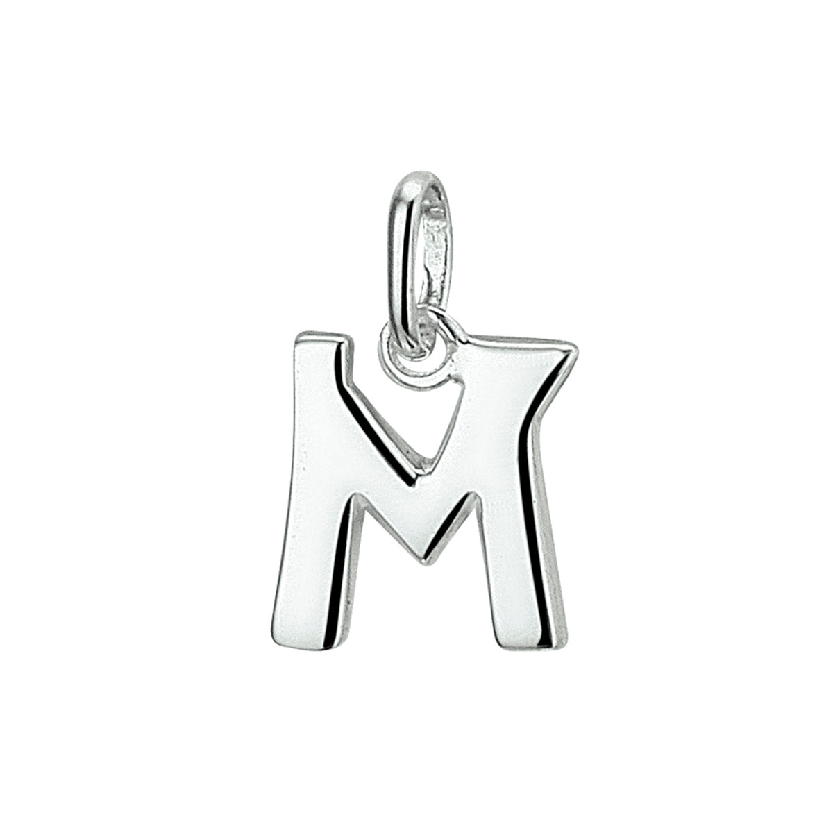 Bedel - zilver letter M