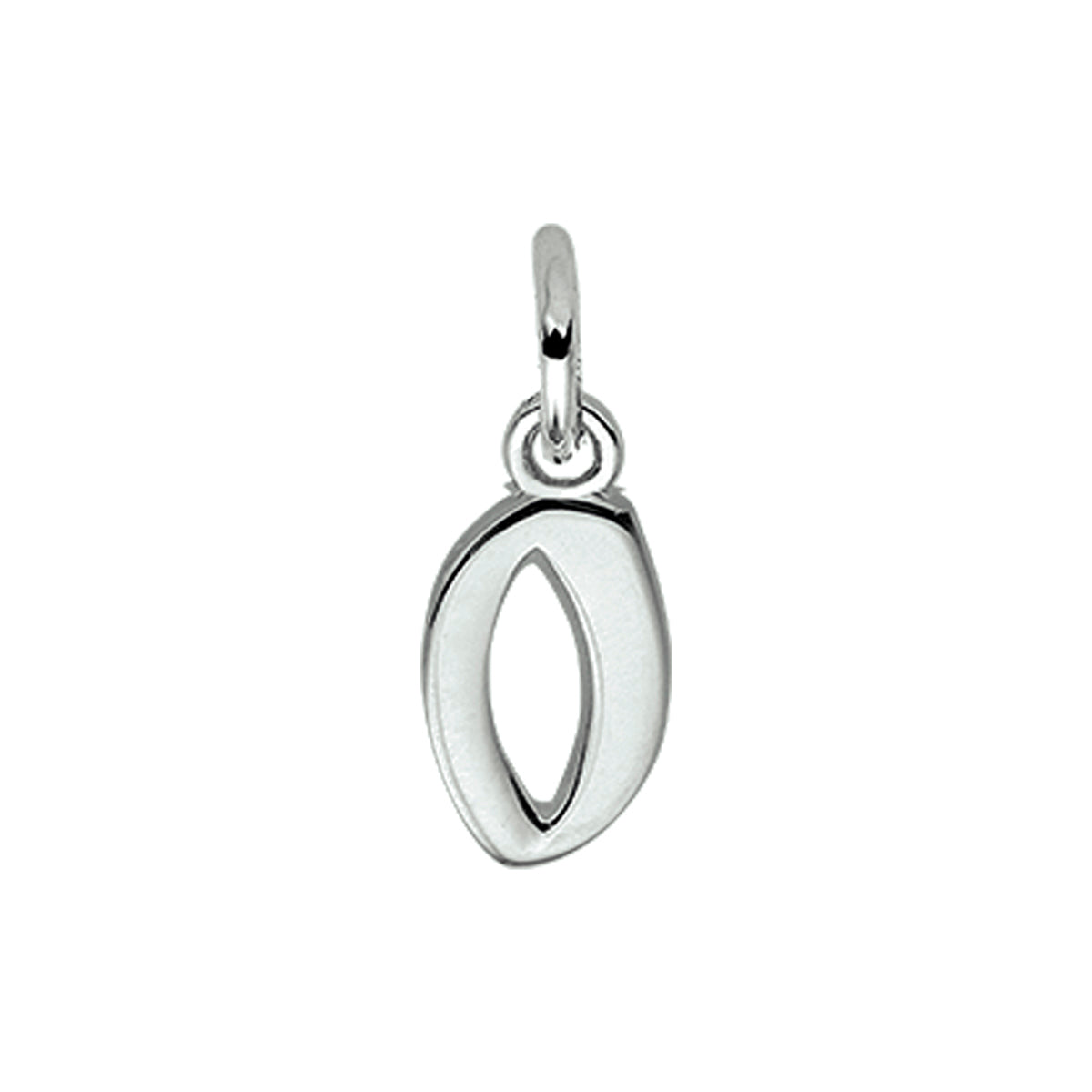 Bedel - zilver letter o