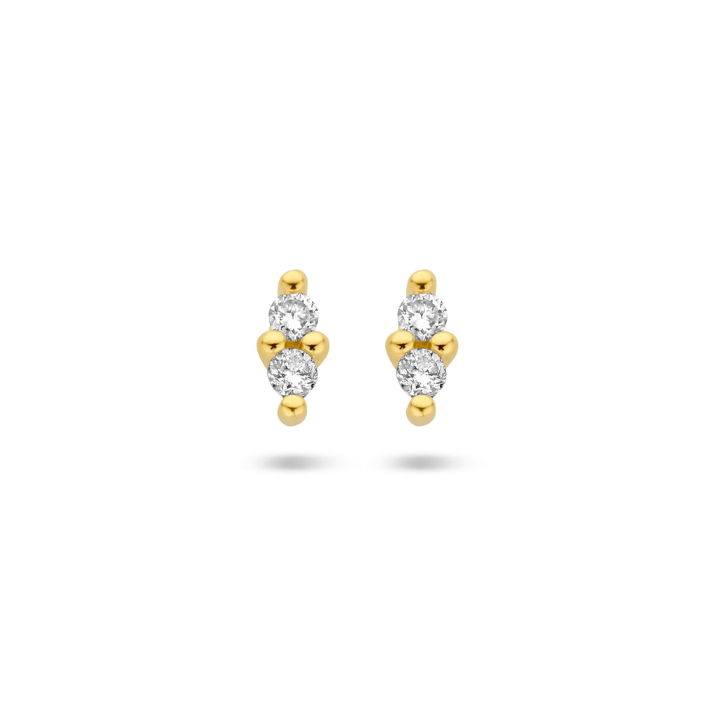 Oorknoppen diamant 0.04ct (2x 0.02ct) h p1