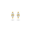 Oorknoppen diamant 0.04ct (2x 0.02ct) h p1