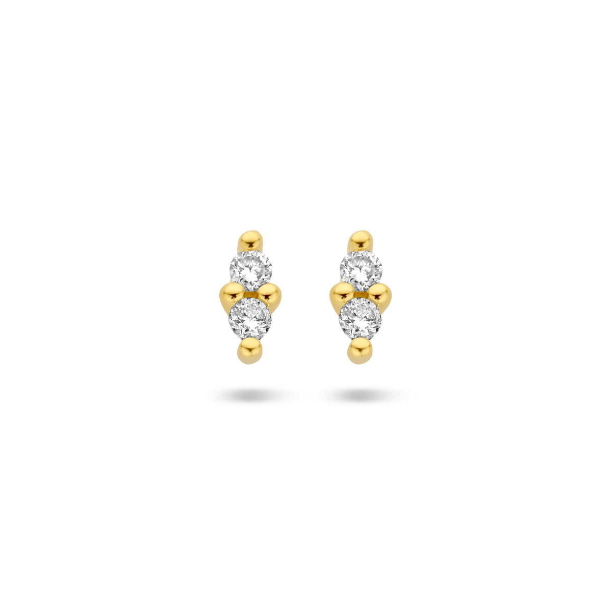Oorknoppen diamant 0.04ct (2x 0.02ct) h p1
