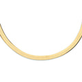 Collier slang plat 3.3 mm 40 + 5 cm 3 micron