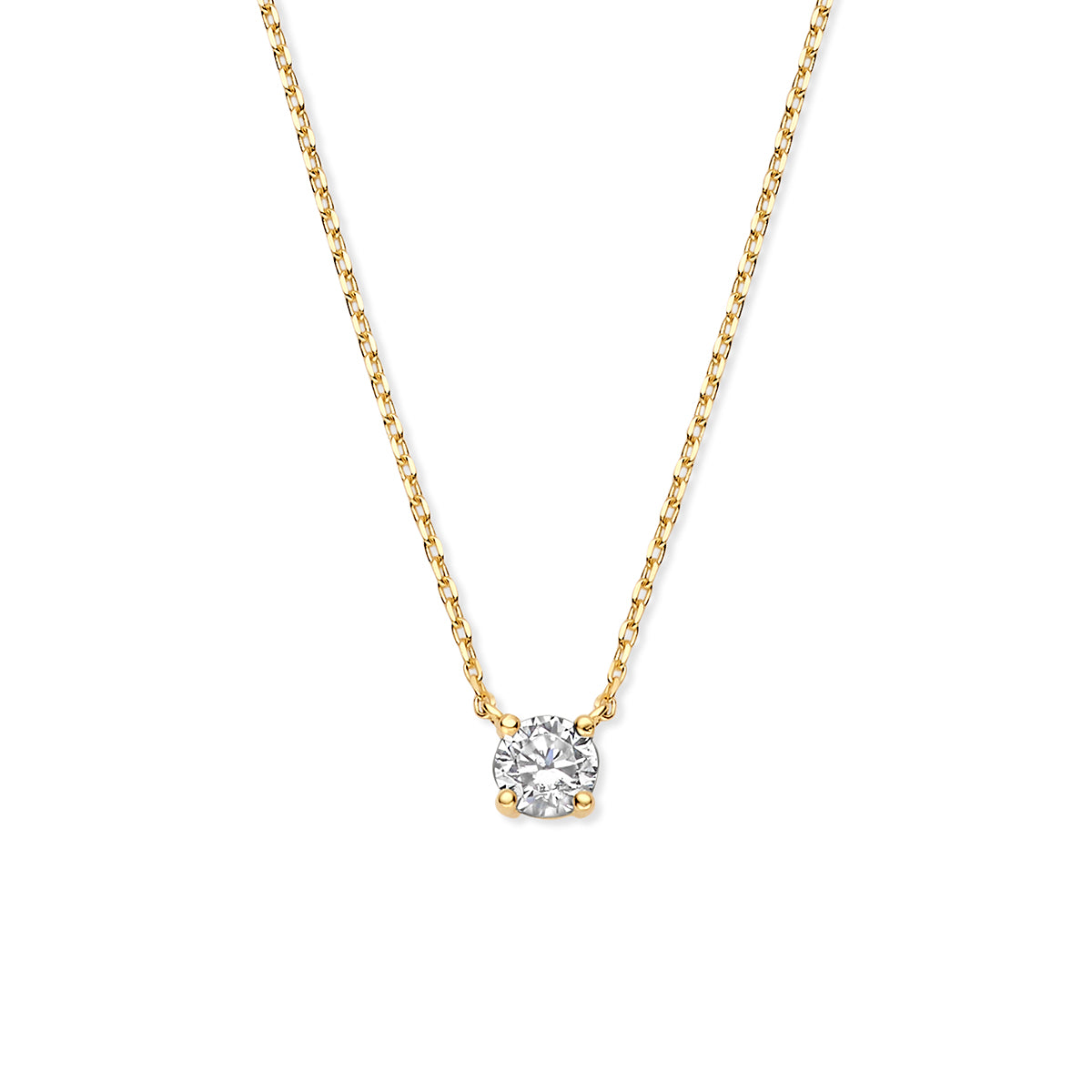 Collier zirkonia 40 - 42 - 44 cm