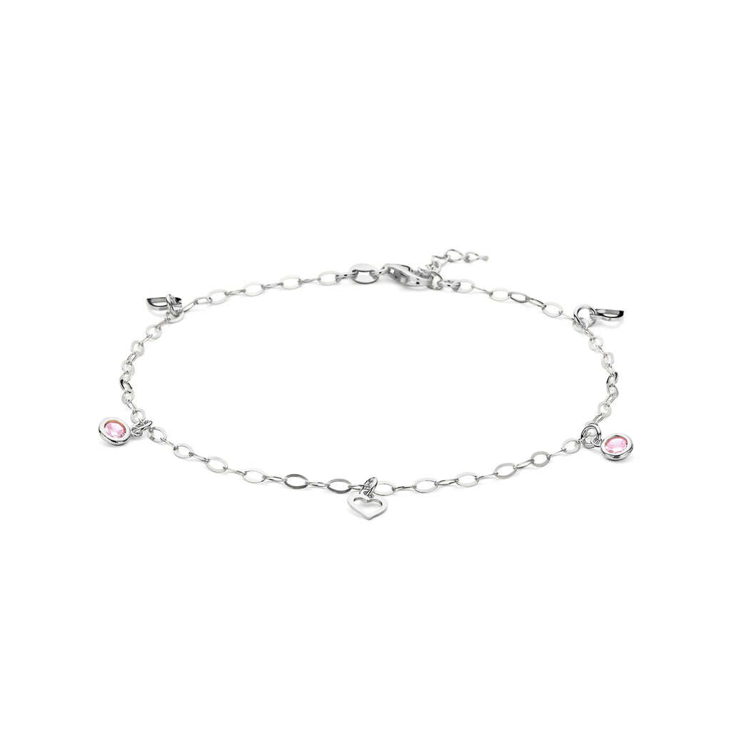 ENKELBANDJE ZILVER HART 13.38944