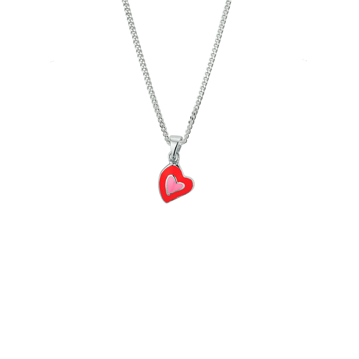 Collier hartje 1.4 mm 36 + 4 cm