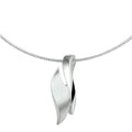 Collier poli/mat 42 + 3 cm