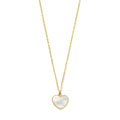 Collier hart parelmoer 40 – 42 cm