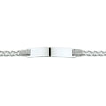Graveerarmband anker plaat 5.0 mm 13-15 cm