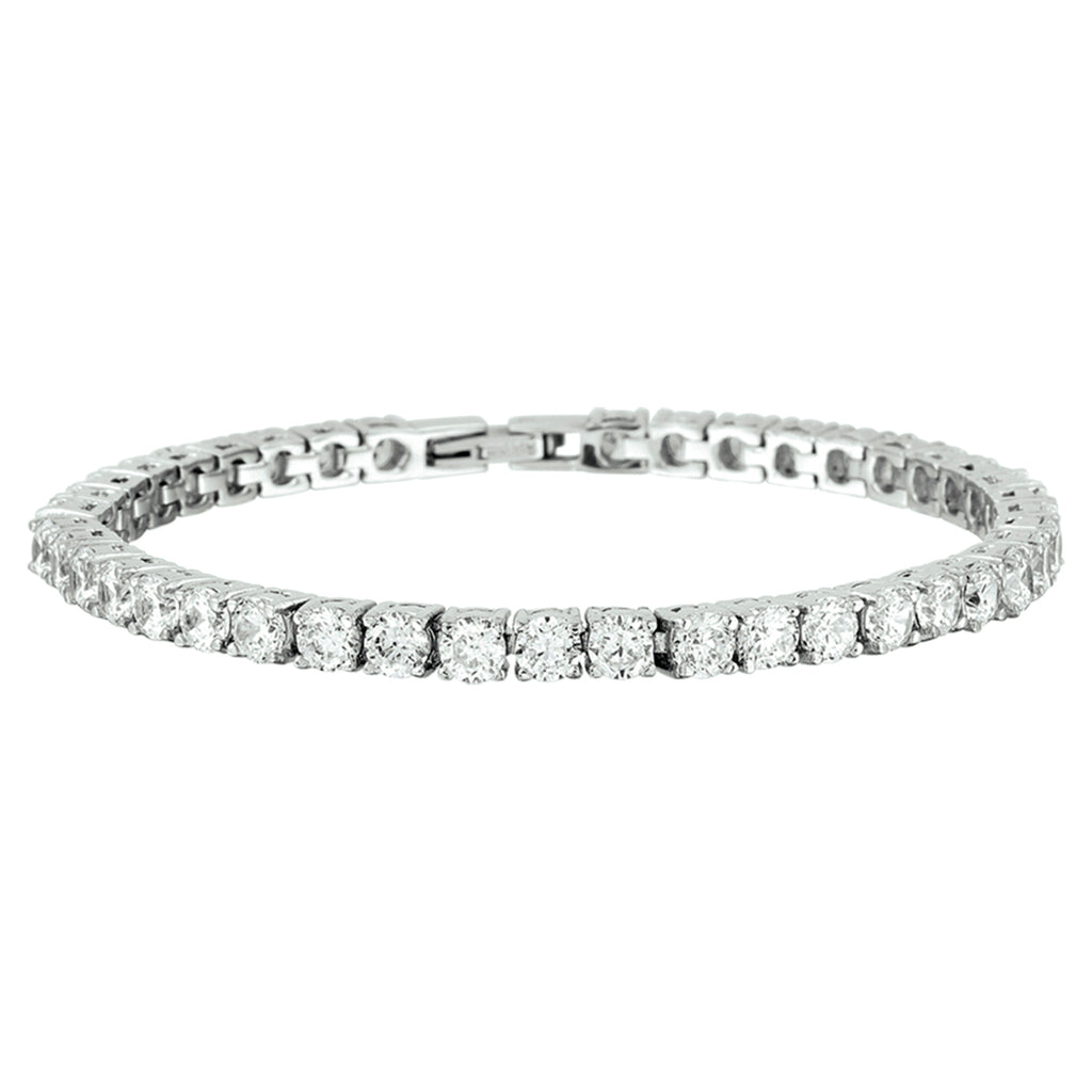 Armband zirkonia 18.5 cm