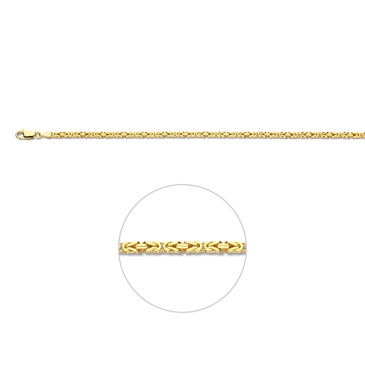 Konings 2.5 mm massief