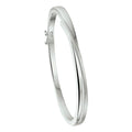 Bangle scharnier poli/mat 5.5 x 60 mm
