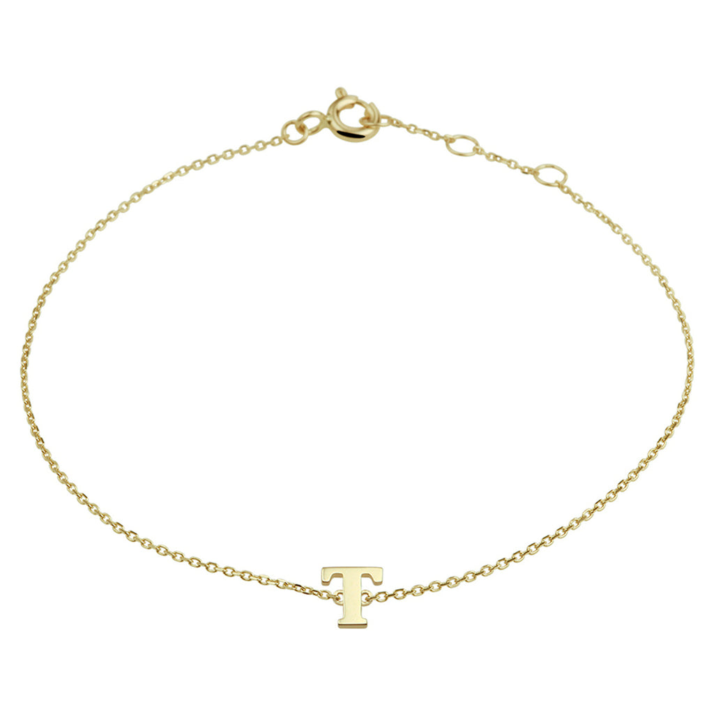 Armband letter 16.5 - 17.5 - 18.5 cm
