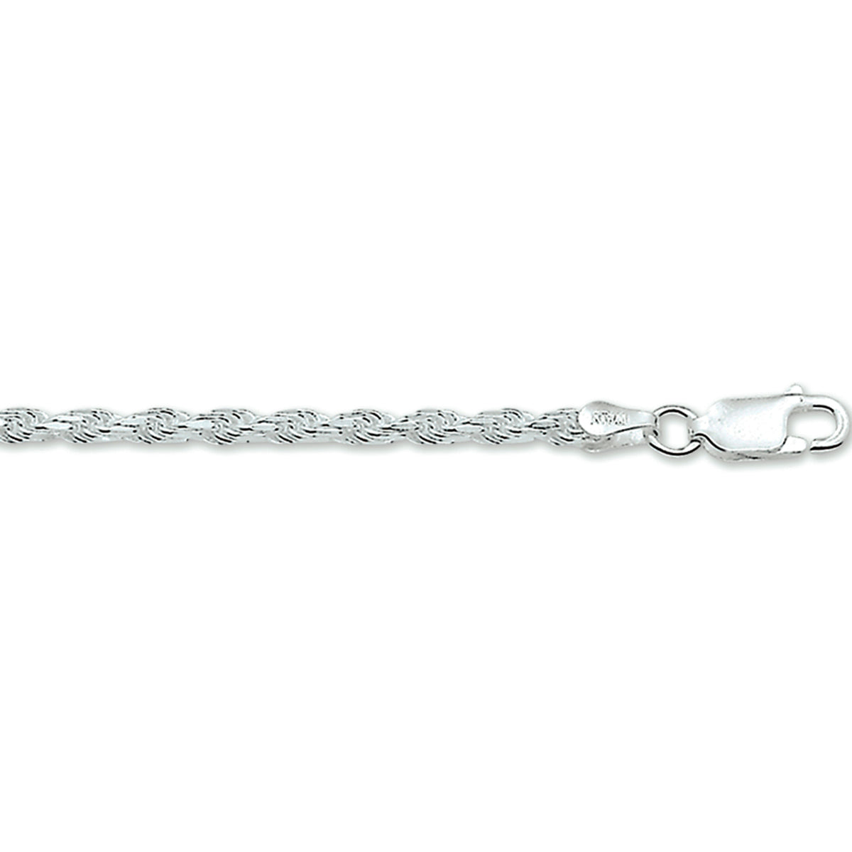Armband koord gediamanteerd 2.2 mm