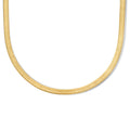 Collier slang plat 4.2 mm 42 + 4 cm ion plating