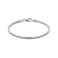 ARMBAND ZILVER DAMES 18.5CM