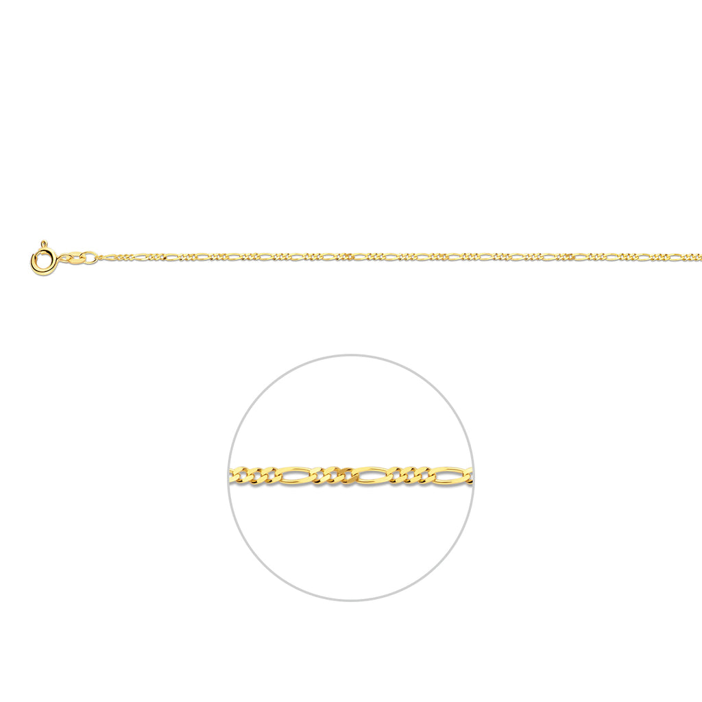 Collier figaro 1.6 mm