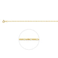 Collier figaro 1.6 mm