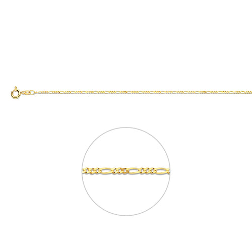 Collier figaro 1.6 mm