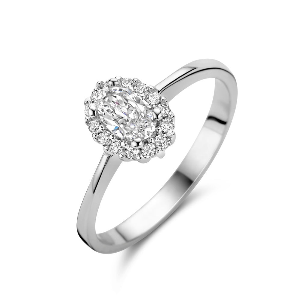 Ring zirkonia halo