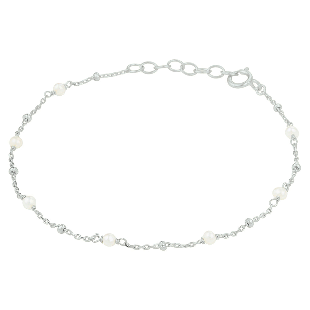 Armband parel 16.5 + 2 cm