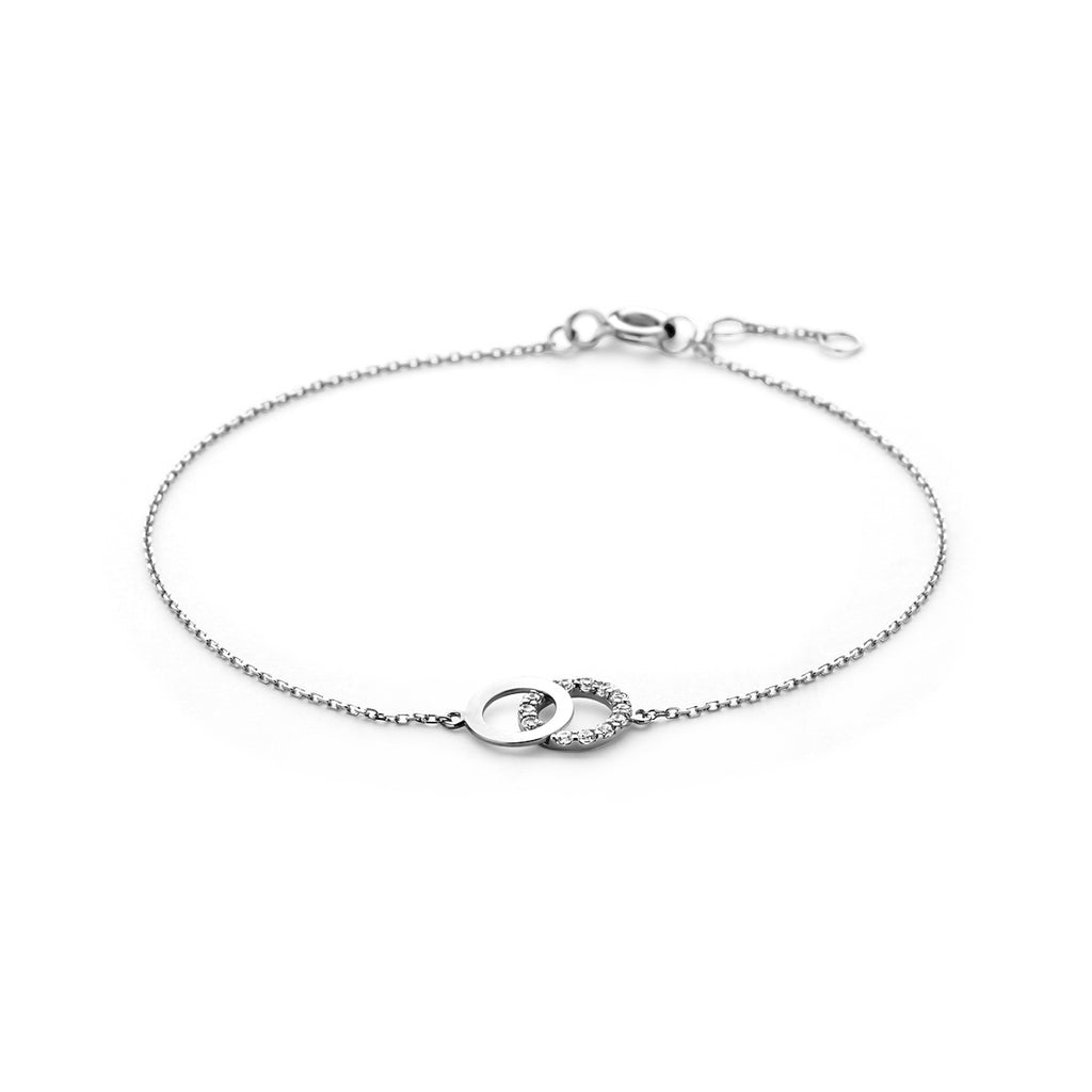 Armband zirkonia 16.5 - 17.5 - 18.5 cm