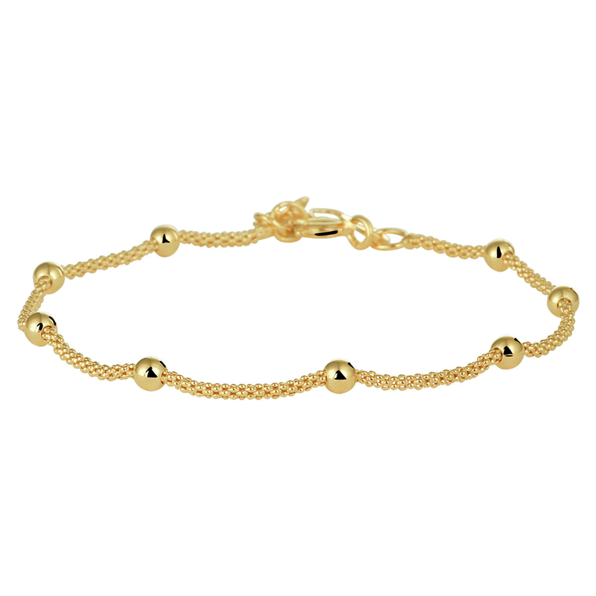 Goud geel op Zilver lengte artikelen (schakel)